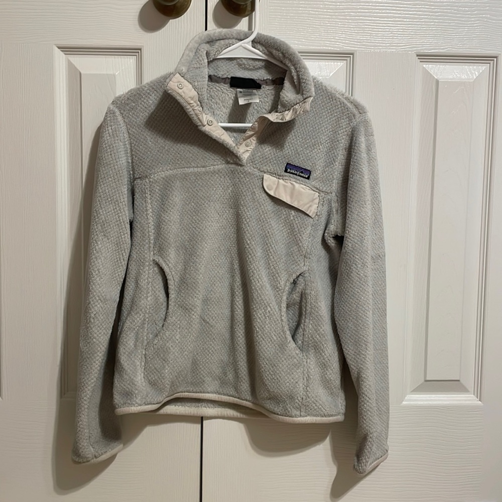 Womens Patagonia Fleece Re Tool Pullover Snap-T